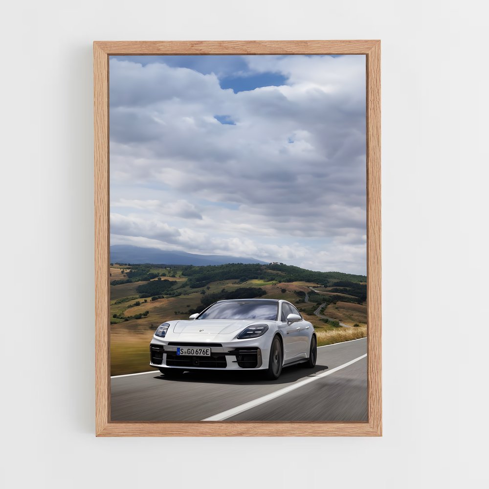 Poster Turbo 918 GTS – affiche Porsche (vue 4)